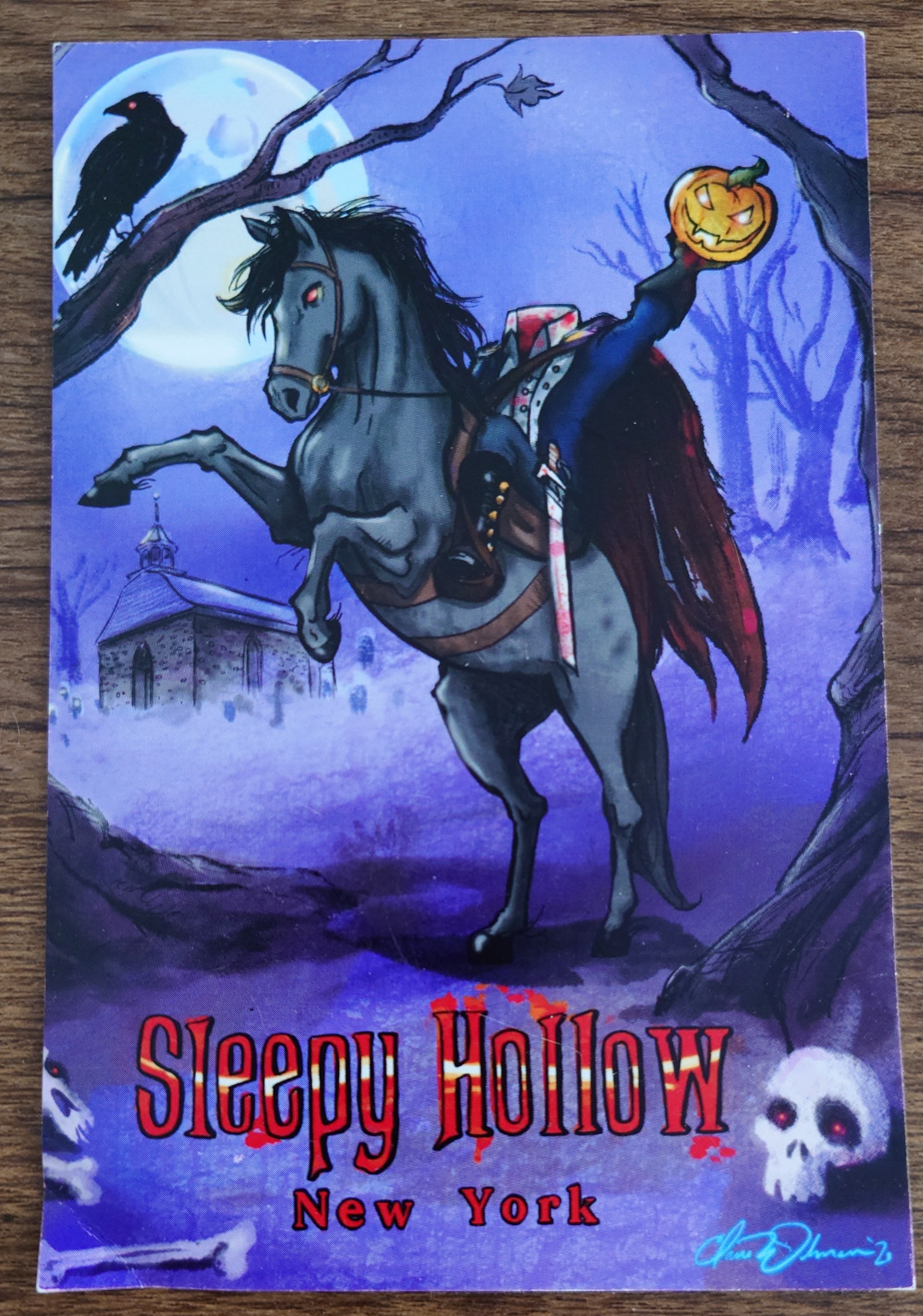 Greetings from Sleepy Hollow